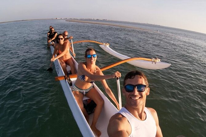 Hawaiian Canoe Experience in Ria Formosa (Minimum 4 People) - Meeting and Pickup
