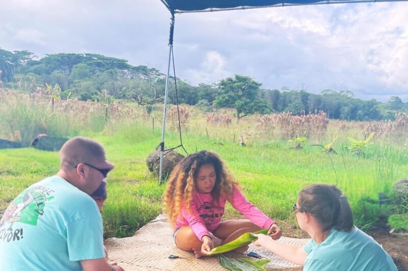 Hawaiian Culture & Lei Making at Ohana Ranch (Big Island) - A More Authentic Cultural Encounter