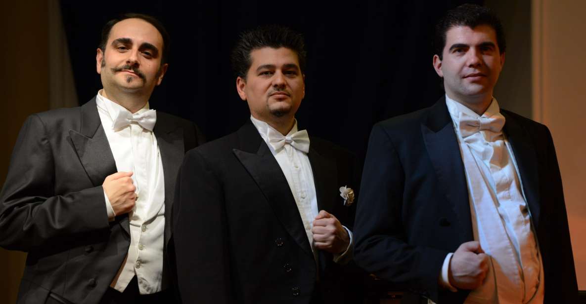 Heart of Florence: Dinner and Three Tenors Concert Ticket - Key Points