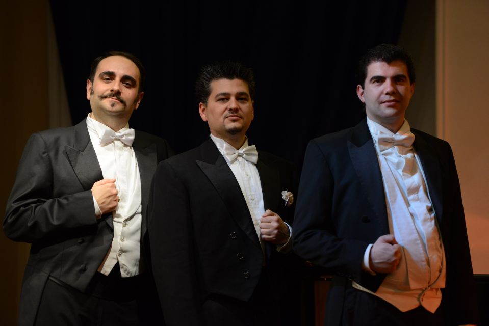 Heart of Florence: Dinner and Three Tenors Concert Ticket - Operatic Performances Highlighted