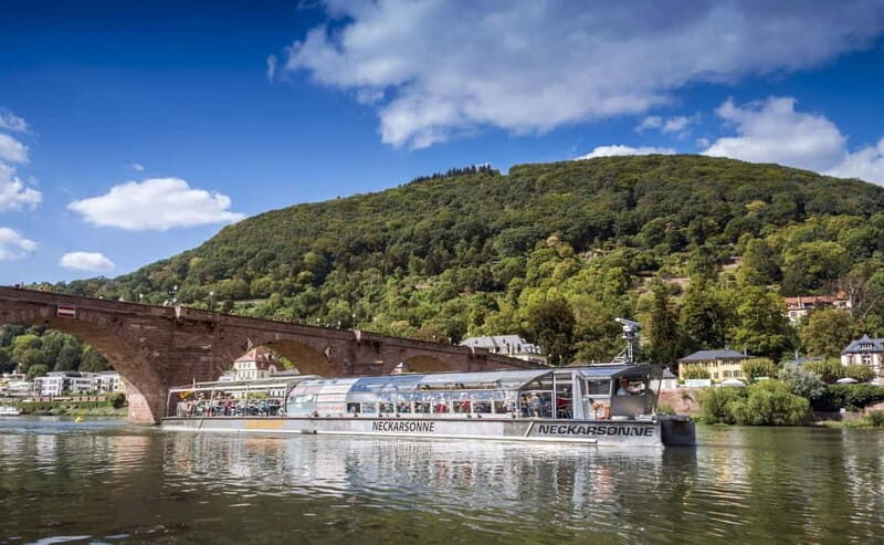 Heidelberg: Green City Tour with the Neckarsonne solar ship - An In-Depth Look at the Heidelberg Green City Tour