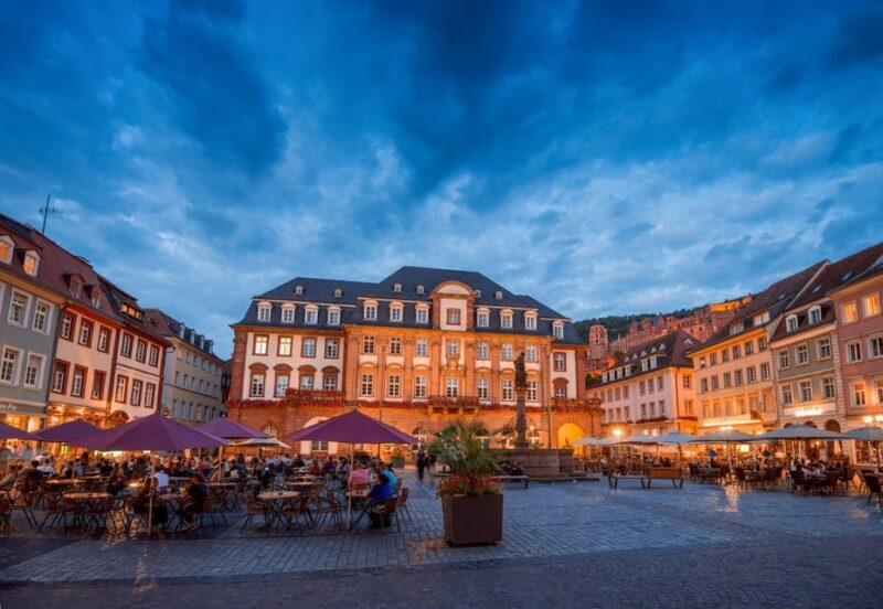 Heidelberg: Pub crawl through the old town including drinks - The Itinerary: From Market Square to Untere Straße