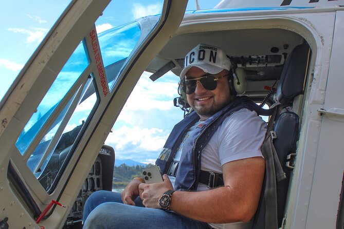 Helicopter Flight in Guatape - Exploring Guatape From the Air