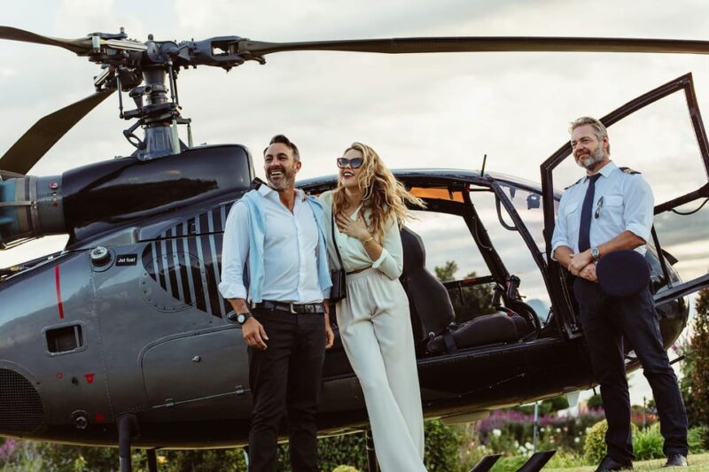 Helicopter + Lunch at Rosendal Fjordhotel - Itinerary Highlights