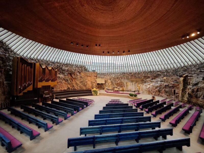 Helsinki: Temppeliaukio Church Entrance Ticket - Unique Architectural Features
