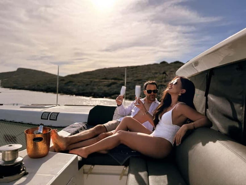 Heraklion Luxury Catamaran Dia Isla -Gourmet Lunch Top Rated - An In-Depth Look at the Experience