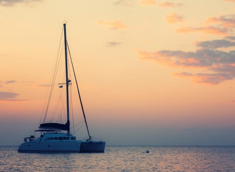 Heraklion Luxury Catamaran Dia Isla -Gourmet Lunch Top Rated - FAQ