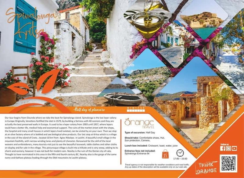 Heraklion : Spinalonga Island & Kritsa Village Half-Day Tour - Who Will Enjoy This Tour?