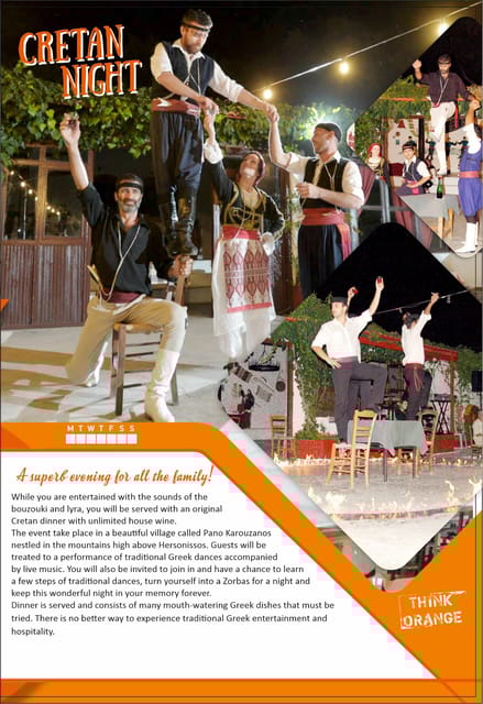 Heraklion:Cretan Evening with Traditional Dinner&Dance Show - FAQ