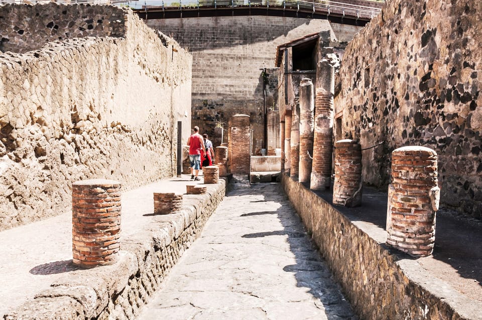 Herculaneum Guided Walking Tour With Entry Ticket - Witnessing Artifacts and a Roman Boat in the Museum