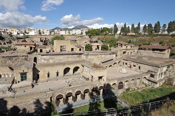 Herculaneum VIP Tour with Lunch from Naples - Key Points