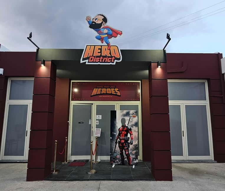Hero District: A museum dedicated to super heroes in Syros! - Key Points