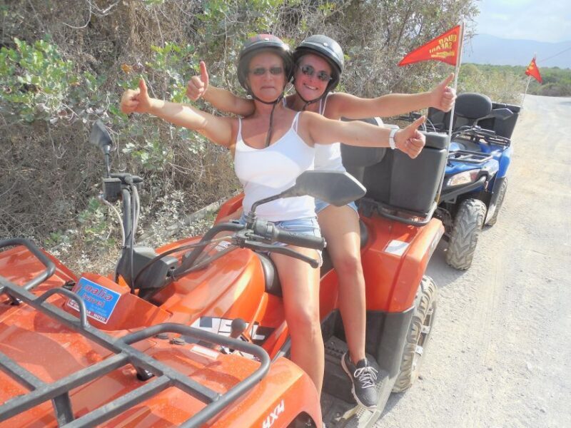 Hersonisos - Malia :off-road quad safari with transfer+Lunch - The Value of the Experience