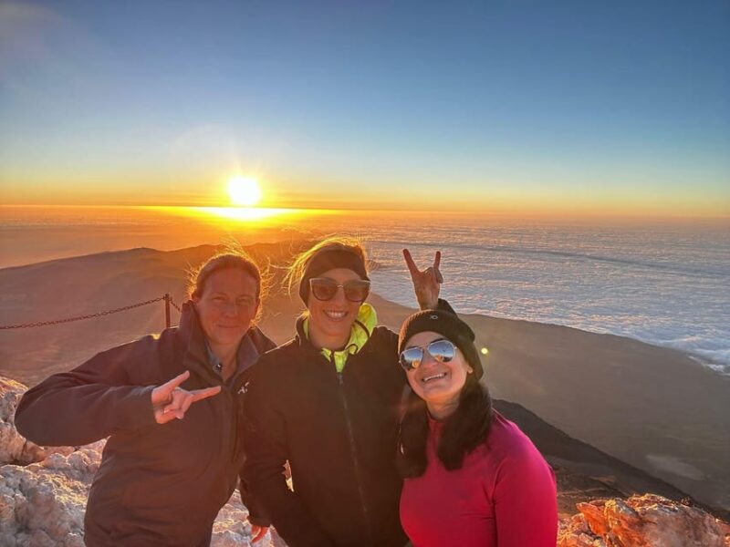 Hiking Summit of Teide by Night for a Sunrise and a Shadow - Key Points