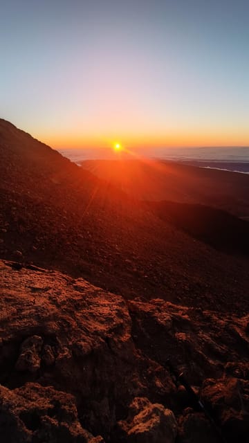 Hiking Summit of Teide by Night for a Sunrise and a Shadow - Getting to the Summit