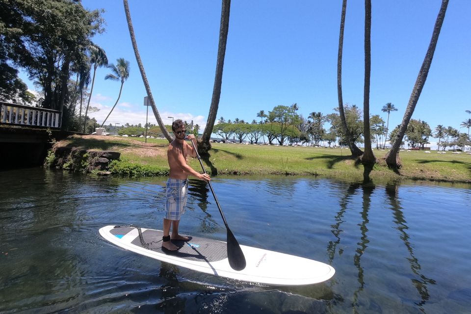 Hilo: Hilo Bay and Coconut Island SUP Guided Tour - Visiting Coconut Island