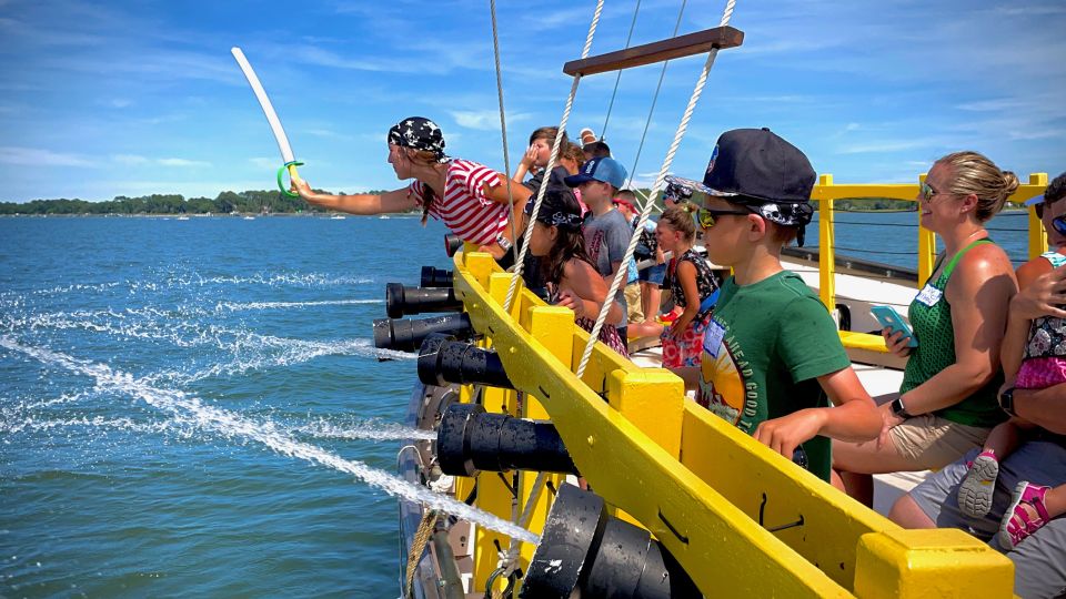Hilton Head: Child-Friendly Pirate Cruise With Face Painting - Pirate Guides and Face Painting