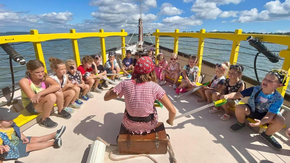 Hilton Head: Child-Friendly Pirate Cruise With Face Painting - Peach Sweet Tea and Souvenirs