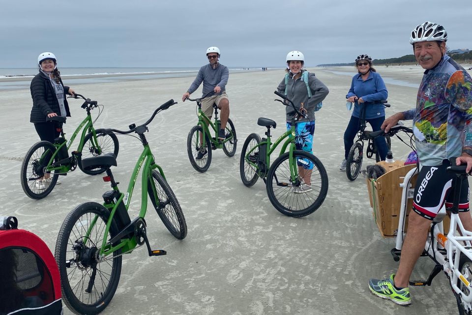 Hilton Head: Half-Day Electric Bike Rental Options - Built-in Safety Features