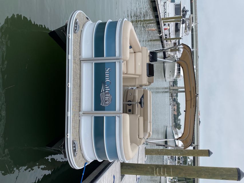 Hilton Head Island: Pontoon Boat Rental - Included Amenities