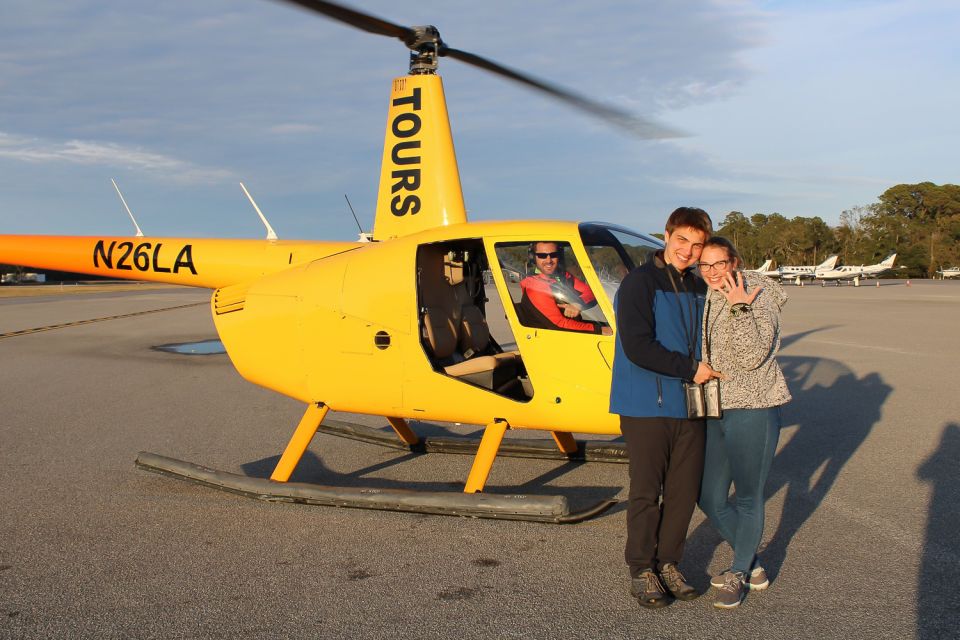 Hilton Head Island: Scenic Helicopter Tour - Tour Options and Duration