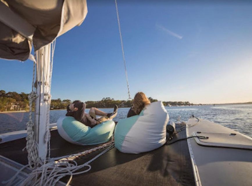 Hilton Head: Private Dolphin Day or Sunset Catamaran Sail - Tour Description