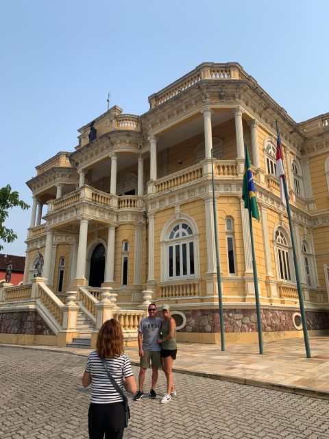 Historic City Tour Manaus by Car With 3 Stops. - Historic Sites Explored
