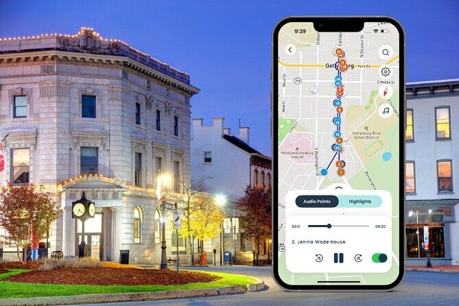 Historic Gettysburg Self-Guided Walking Tour - Key Points