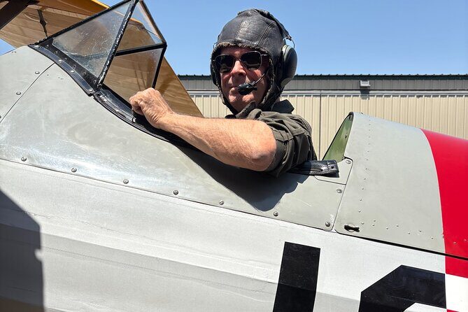 Historical Flight in an Open Cockpit Biplane from WWII - Who Will Love This Experience?