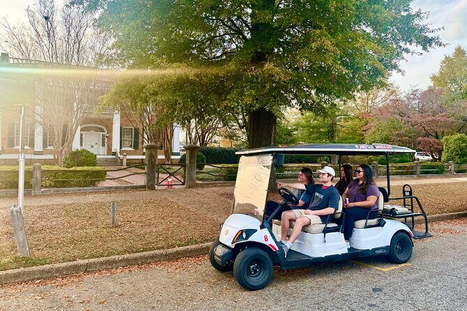 Historical Golf Cart Tour of Tuscaloosa Landmarks - Key Points