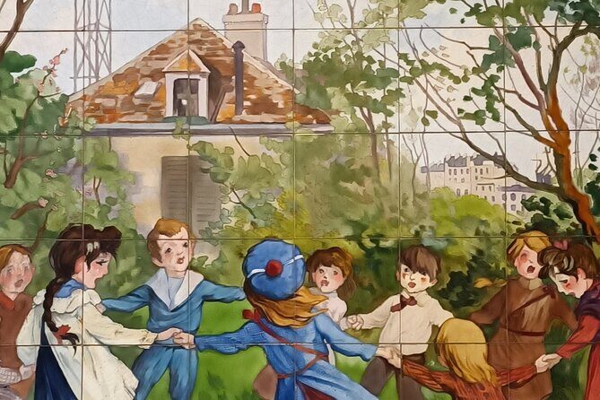 History and Culture of Montmartre with Interactive Animations - Exploring the Moulin Rouge