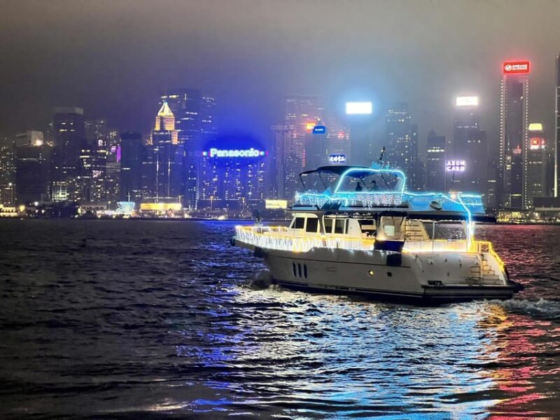 HK Victoria Harbor Ying's Journey Sightseeing Night Cruise - The Symphony of Lights