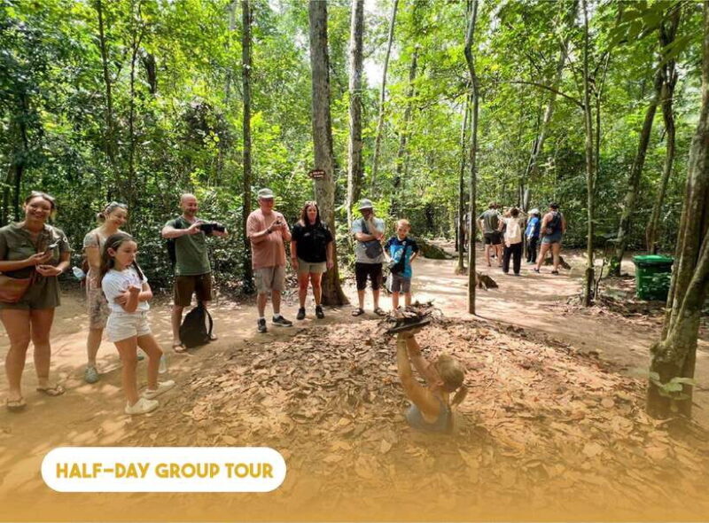 Ho Chi Minh City: Half-day Underground Secrets Of Cu Chi - Itinerary and Transportation Details