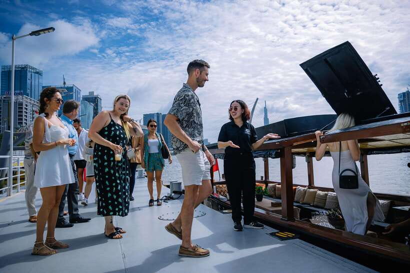 Ho Chi Minh City: Saigon River Boutique Cruise - Onboard Experience