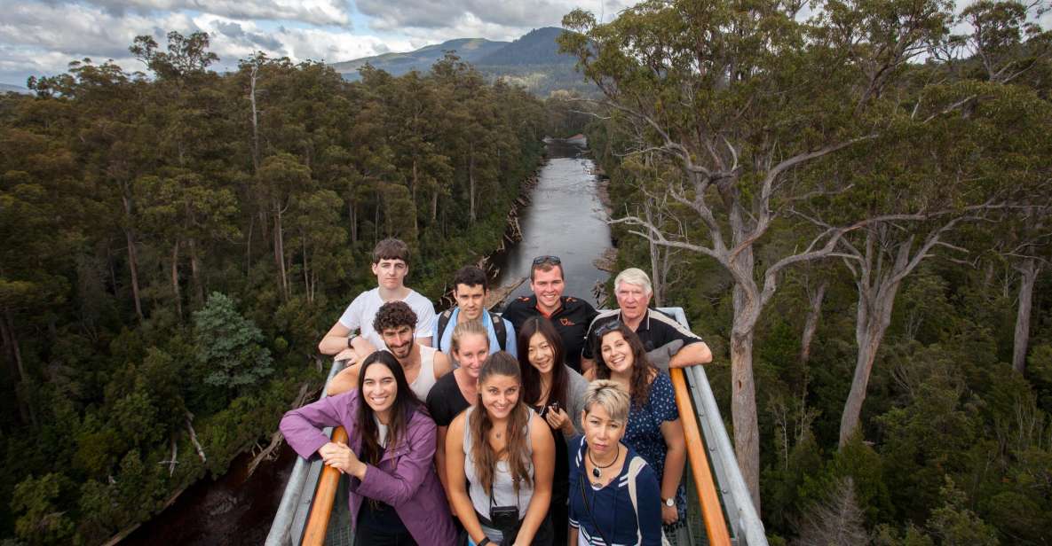 Hobart: Full-Day Tahune Airwalk & Hastings Caves Tour - Description