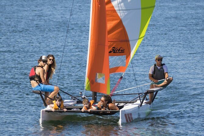 Hobie Cat Getaway 16' Rental at Hobie Beach - FAQ