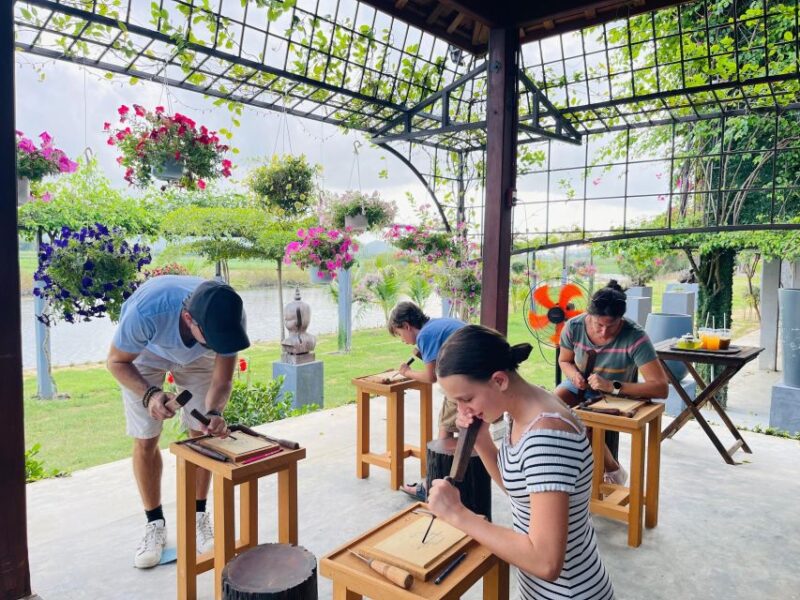 Hoi An: 3-Hour Wood Carving Class With Local Artist - Class Details