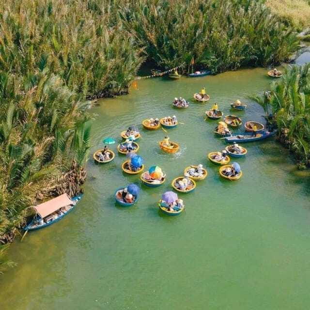Hoi An : Bamboo Basket Boat Tour and Transfer - Basket Boat Racing