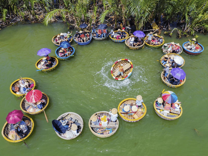 Hoi An: Bamboo Boat Ride & Herbal Foot Soak Package - Activity Overview
