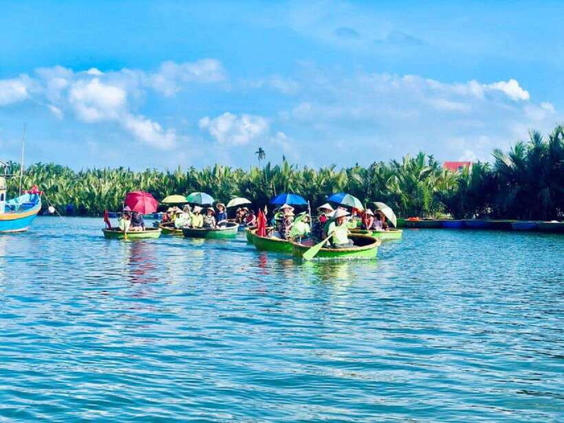 Hoi An: Basket Boat Ride, Fishing, and Crab Catching Tour - Participating in a Basket Boat Race