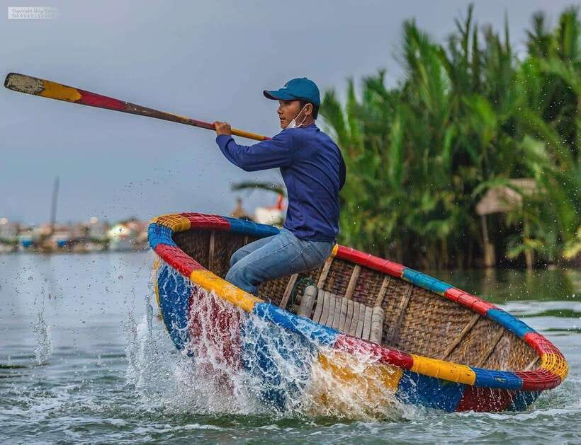 Hoi An: Coconut Basket Boat Ride by Hangcoconut - Key Points