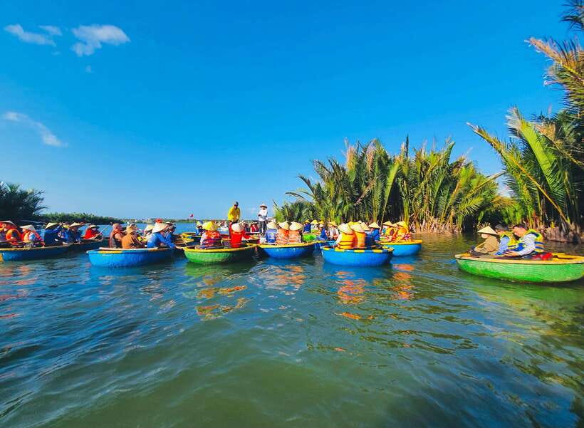 Hoi An: Coconut Basket Boat Rides With Two-Way Transfers - Navigating the Coconut Waterways