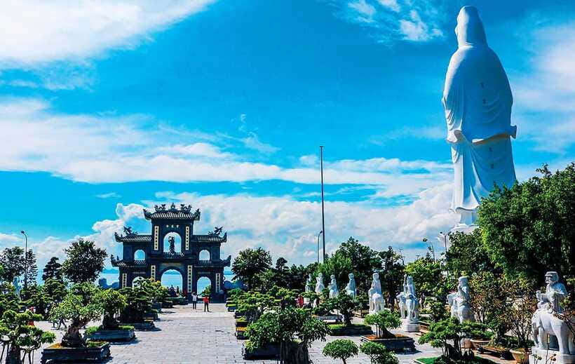 Hoi An/Da Nang: Marble Mountain and Linh Ung Pagoda - Lunch and Transportation