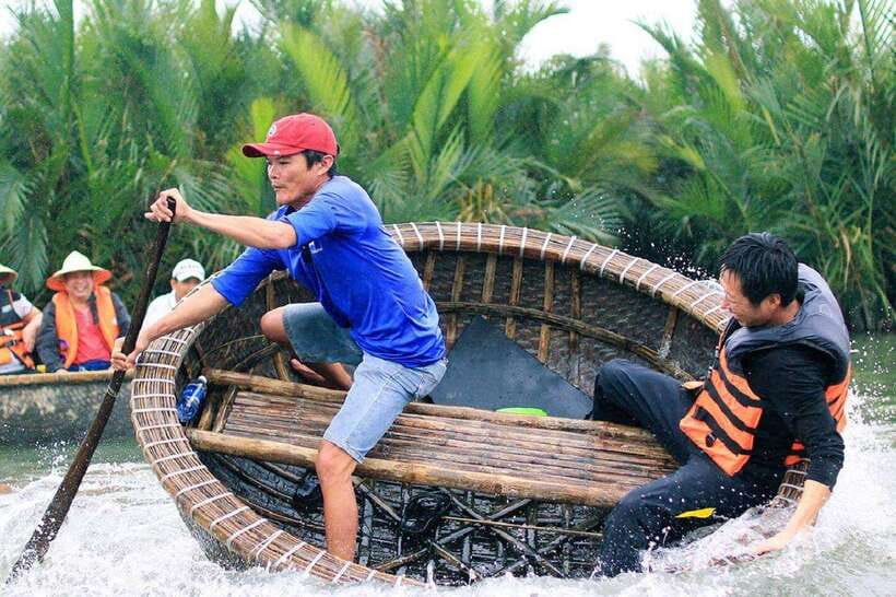 Hoi An : Discover Coconut Village on Basket Boat Ride - Bamboo Basket Boat Ride