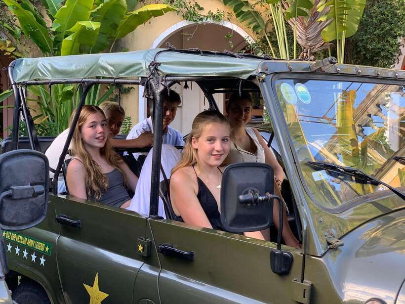 Hoi An Jeep Sunset Adventure: Enjoy Cocktails & Local Food - Sunset Views and Culinary Delights