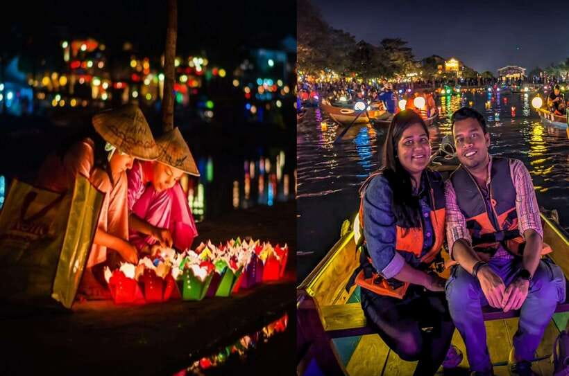 Hoi An : Lantern Boat Ride & Flower Lantern Making Class. - Serene Boat Trip
