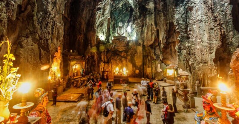 Hoi An: Marble & Monkey Mountains and Am Phu Cave Tour - Itinerary Highlights