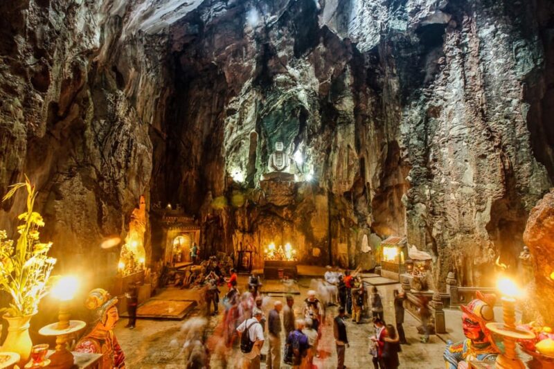 Hoi An: Marble & Monkey Mountains and Am Phu Cave Tour - Important Information