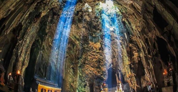 Hoi An: Marble Mountain - Monkey Mountain Luxury Group Tour - Authentic Vietnamese Cuisine