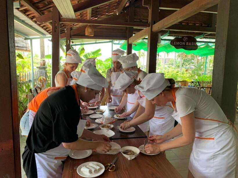 Hoi An: My Son Sanctuary - Basket Boat and Cooking Class - Cooking Class Details